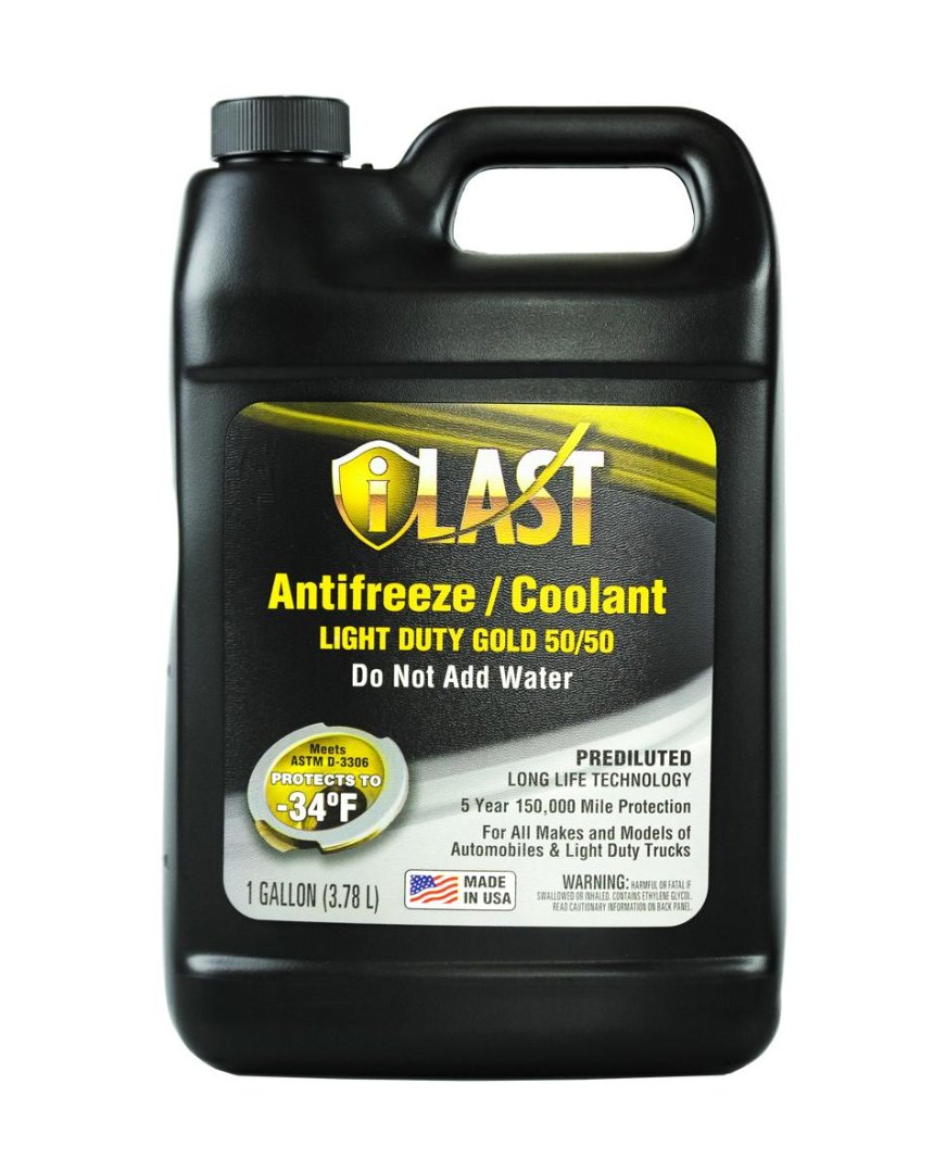 ILast Premium Light Duty Gold 50/50 Antifreeze